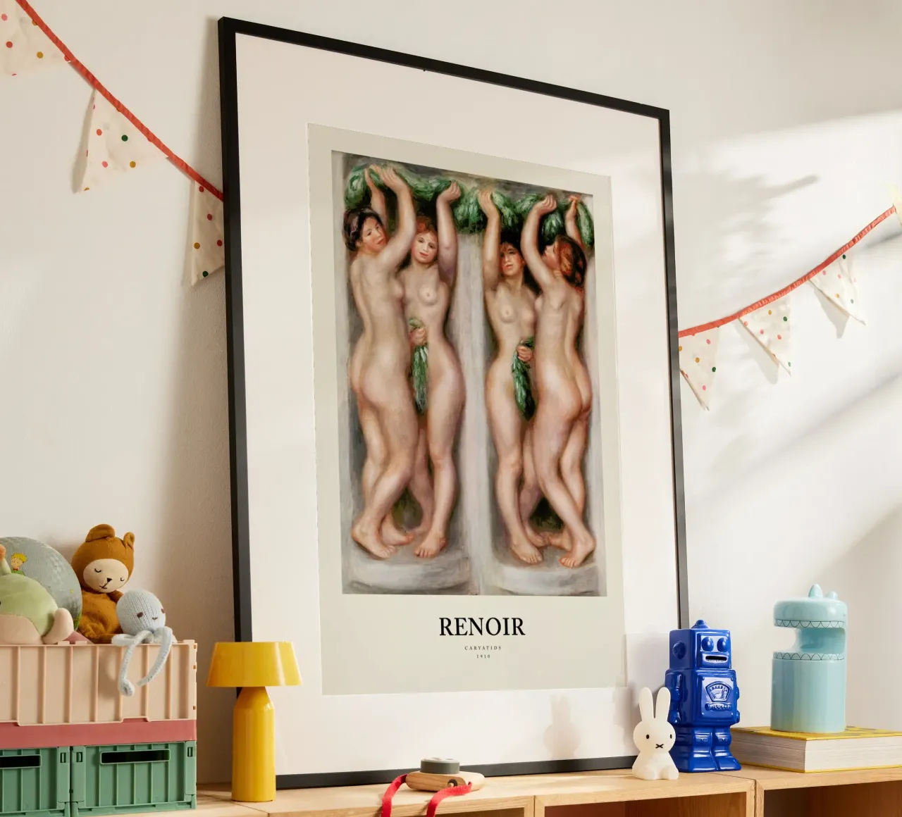 Renoir - Caryatids carta hahnemühle da Vintage by JUNIQE