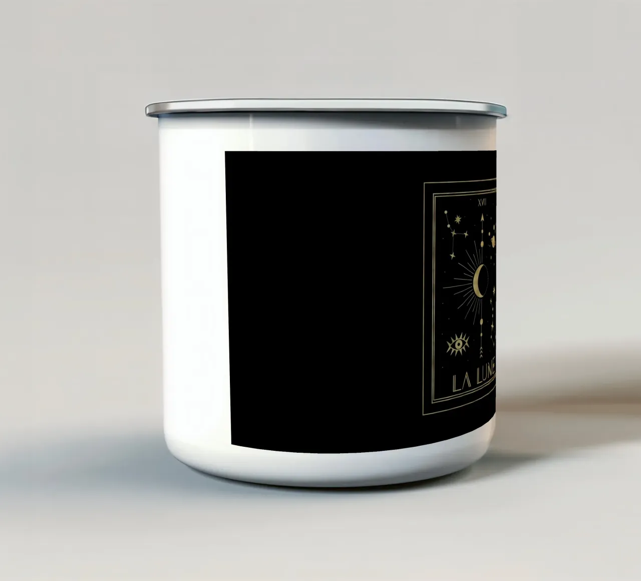 I Tarocchi del Sole Oro tazza in smalto da cafelab