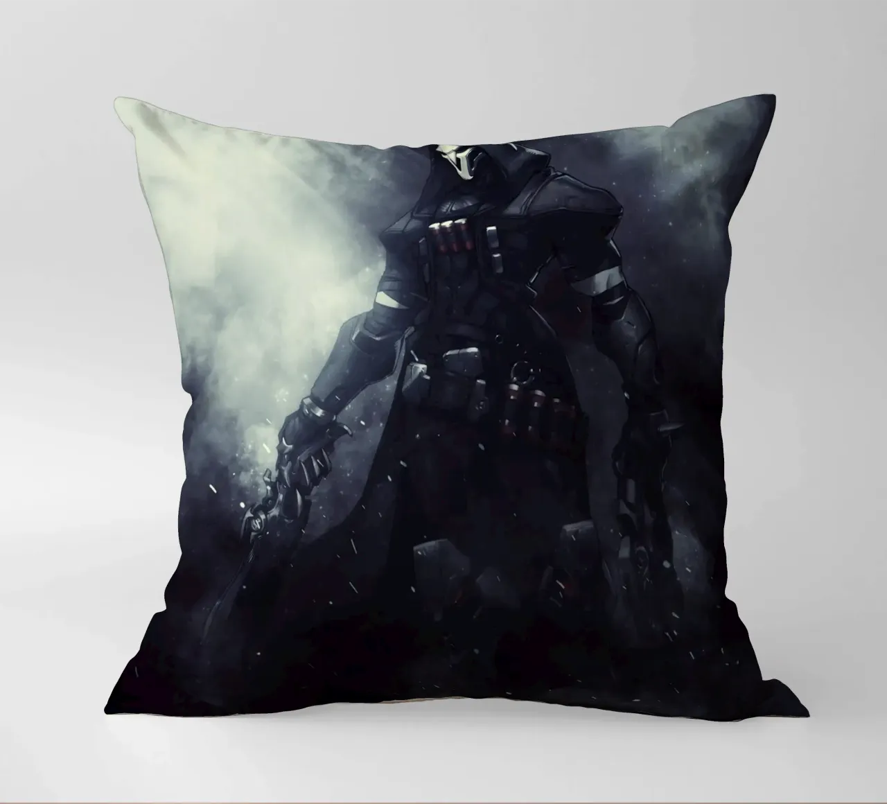 reaper overwatch cuscino da FreeArtStudio