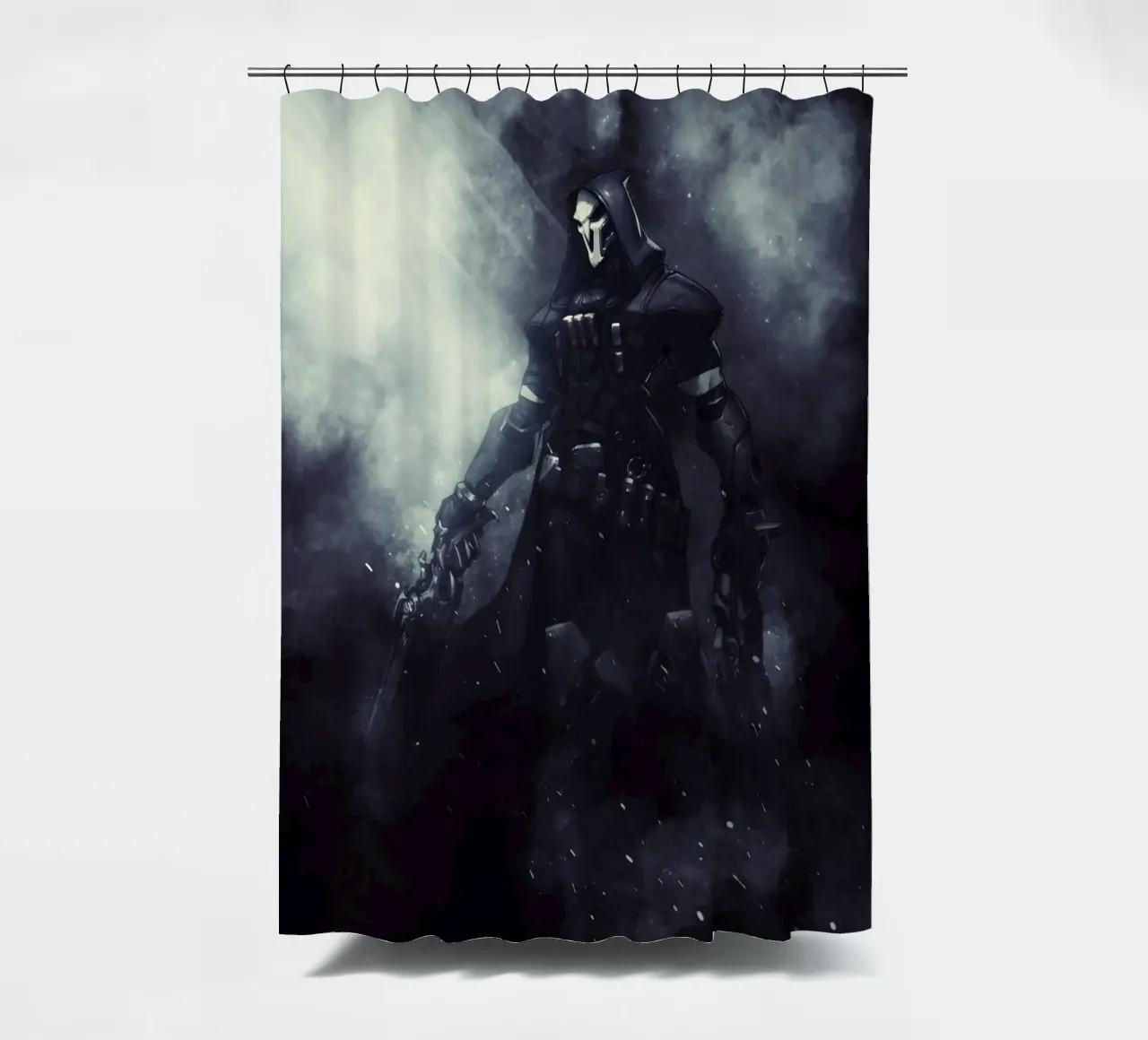reaper overwatch Duschvorhang von FreeArtStudio