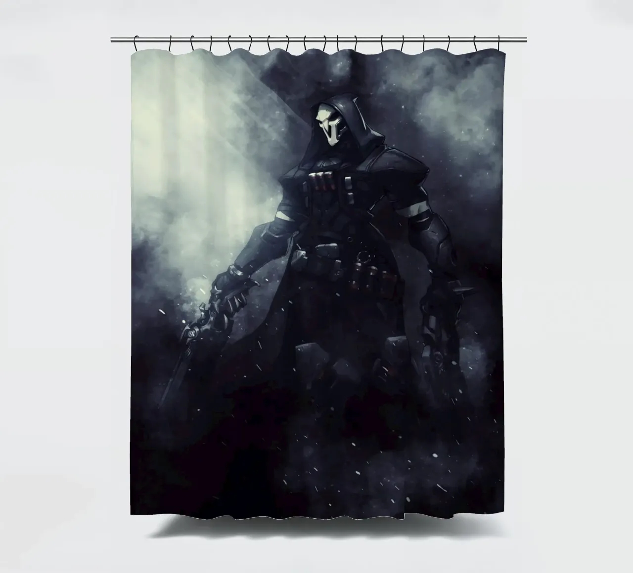 reaper overwatch Duschvorhang von FreeArtStudio