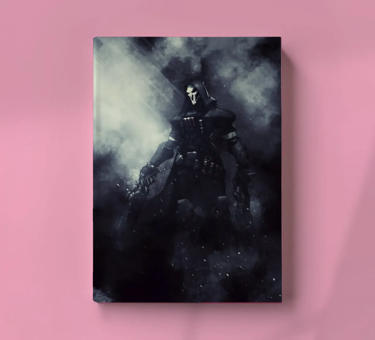 reaper overwatch notebook by FreeArtStudio