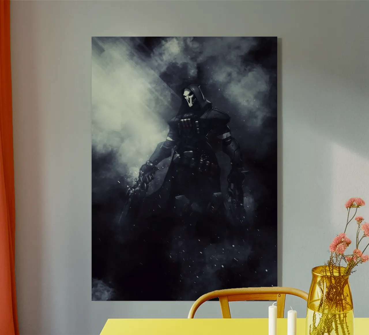 reaper overwatch plexiglass da FreeArtStudio