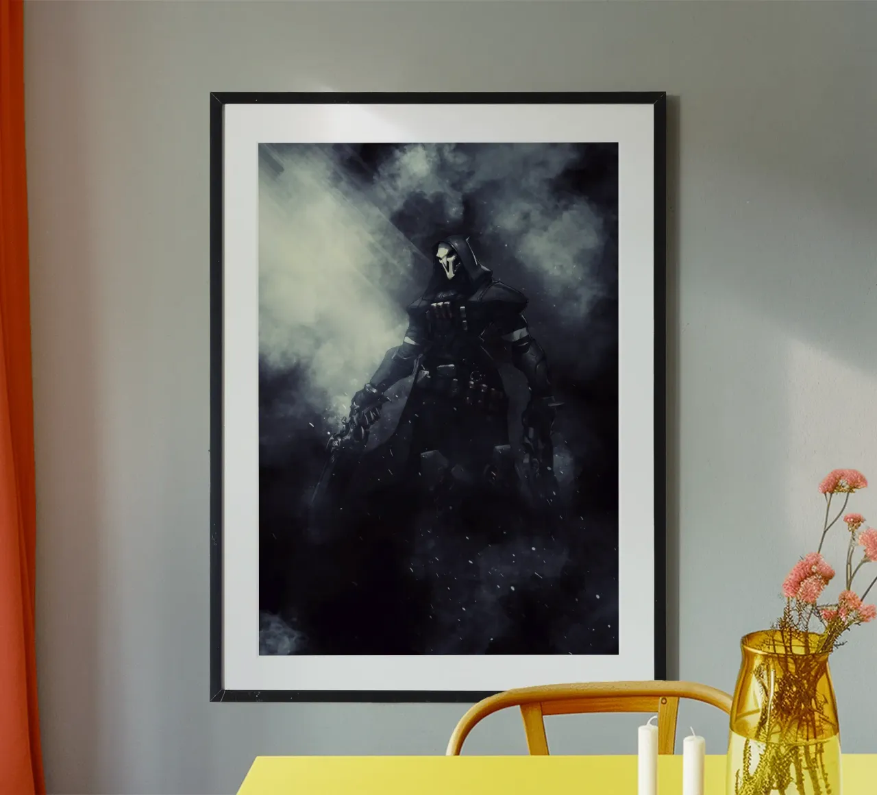 reaper overwatch carta hahnemühle da FreeArtStudio