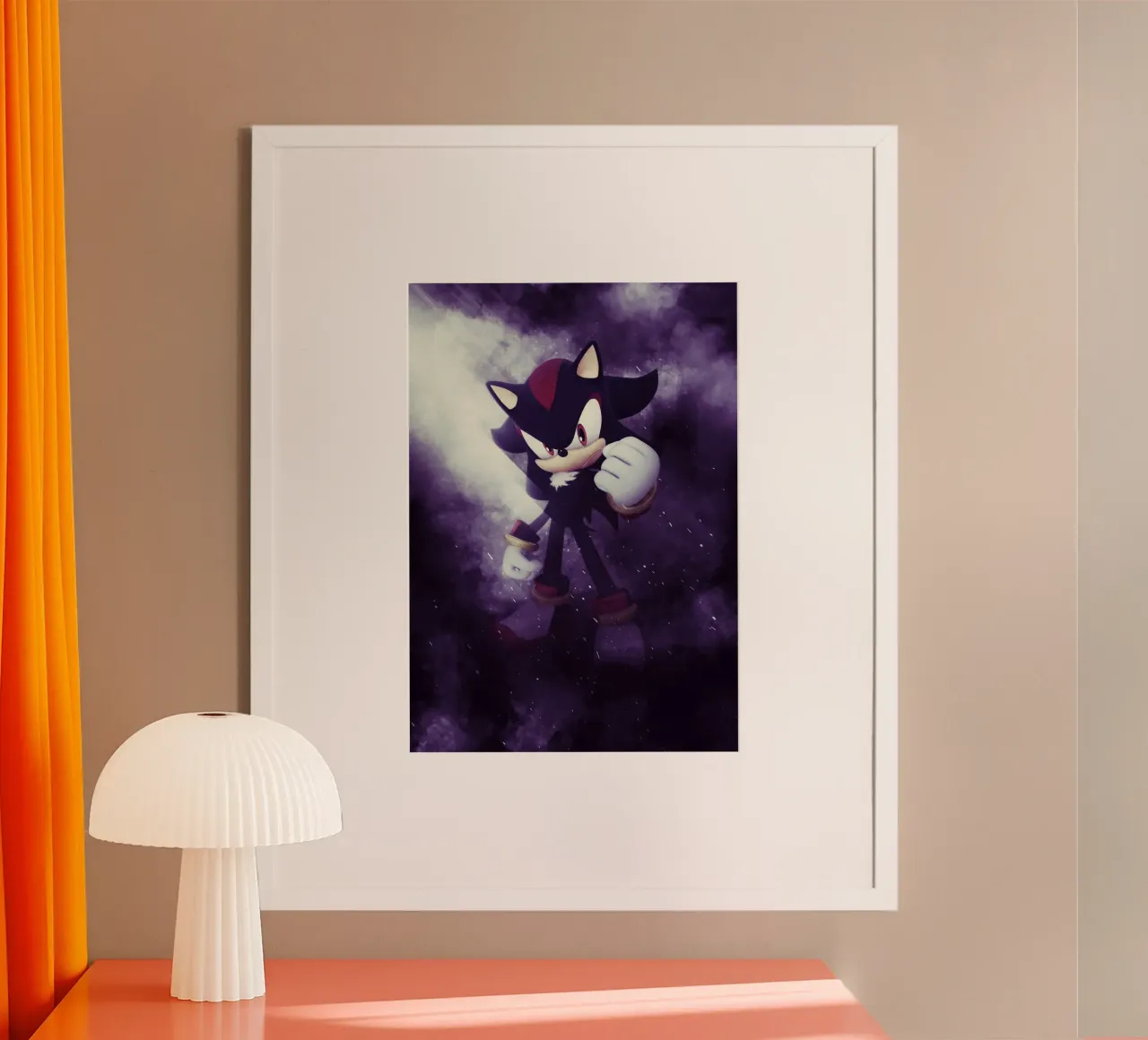 Shadow poster con telaio in alluminio da FreeArtStudio