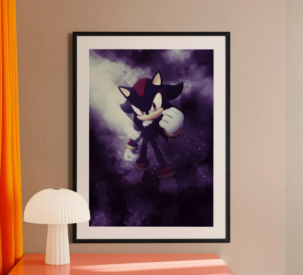 Shadow poster con telaio in alluminio da FreeArtStudio