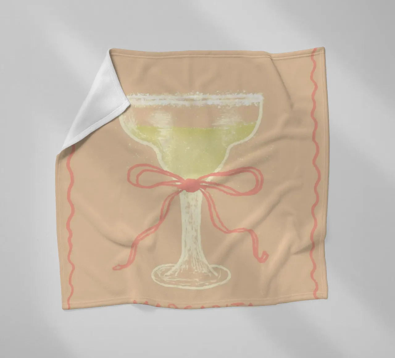 Margarita fleece blanket by Studio Dolci
