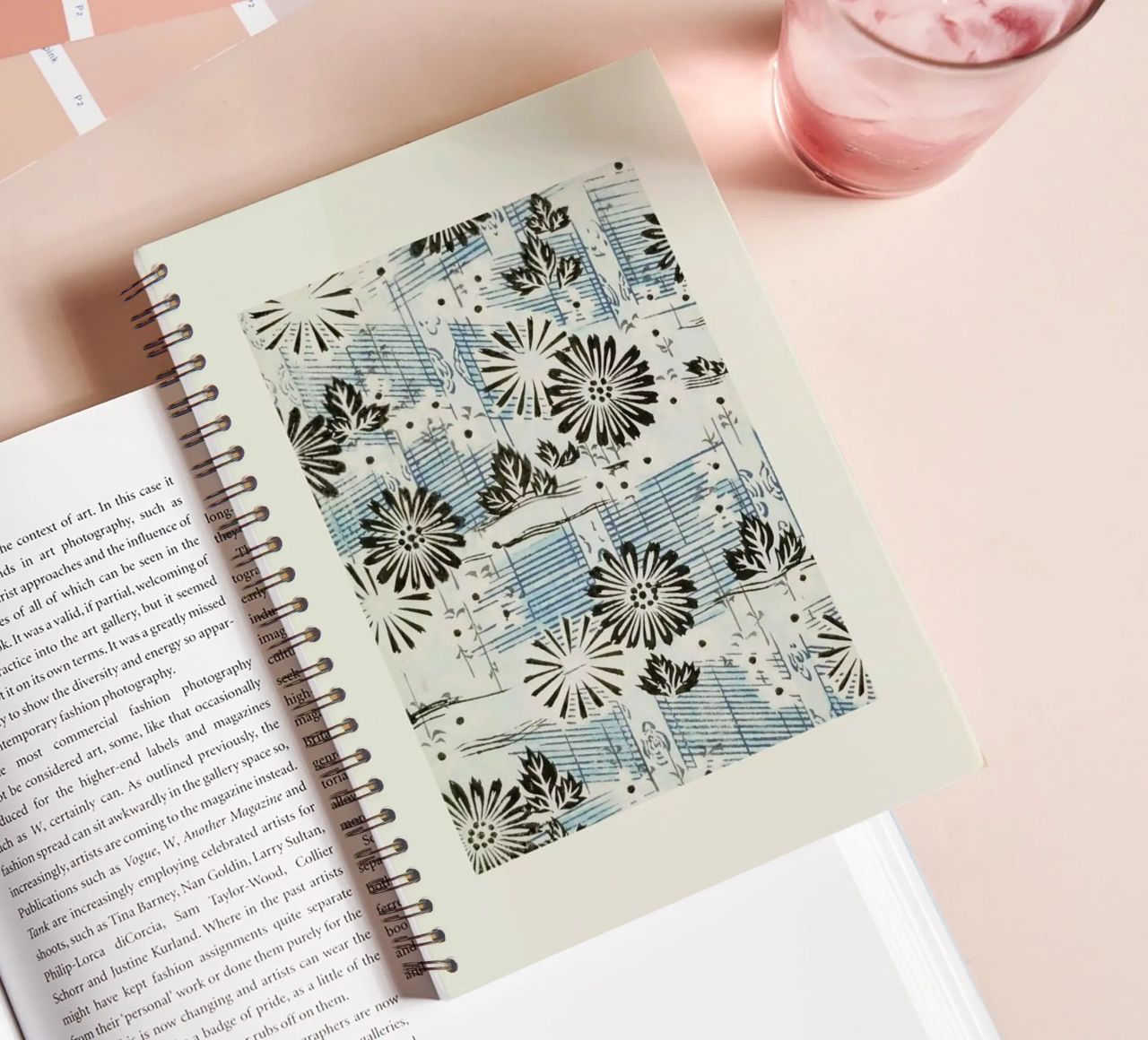 Shin-Bijutsukai - Blue Note spiral notebook by Vintage by JUNIQE