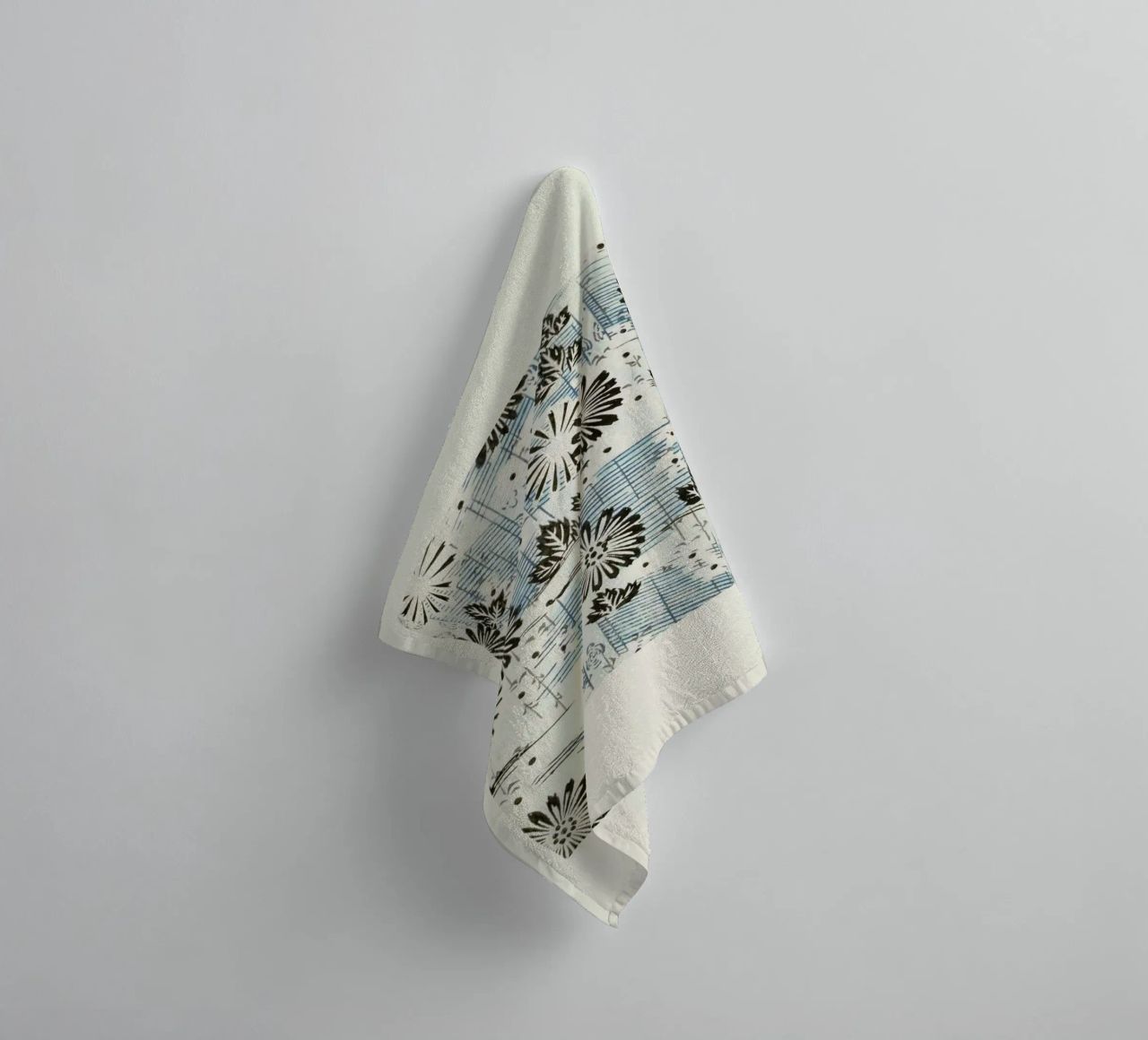 Shin-Bijutsukai - Blue Note towel by Vintage by JUNIQE