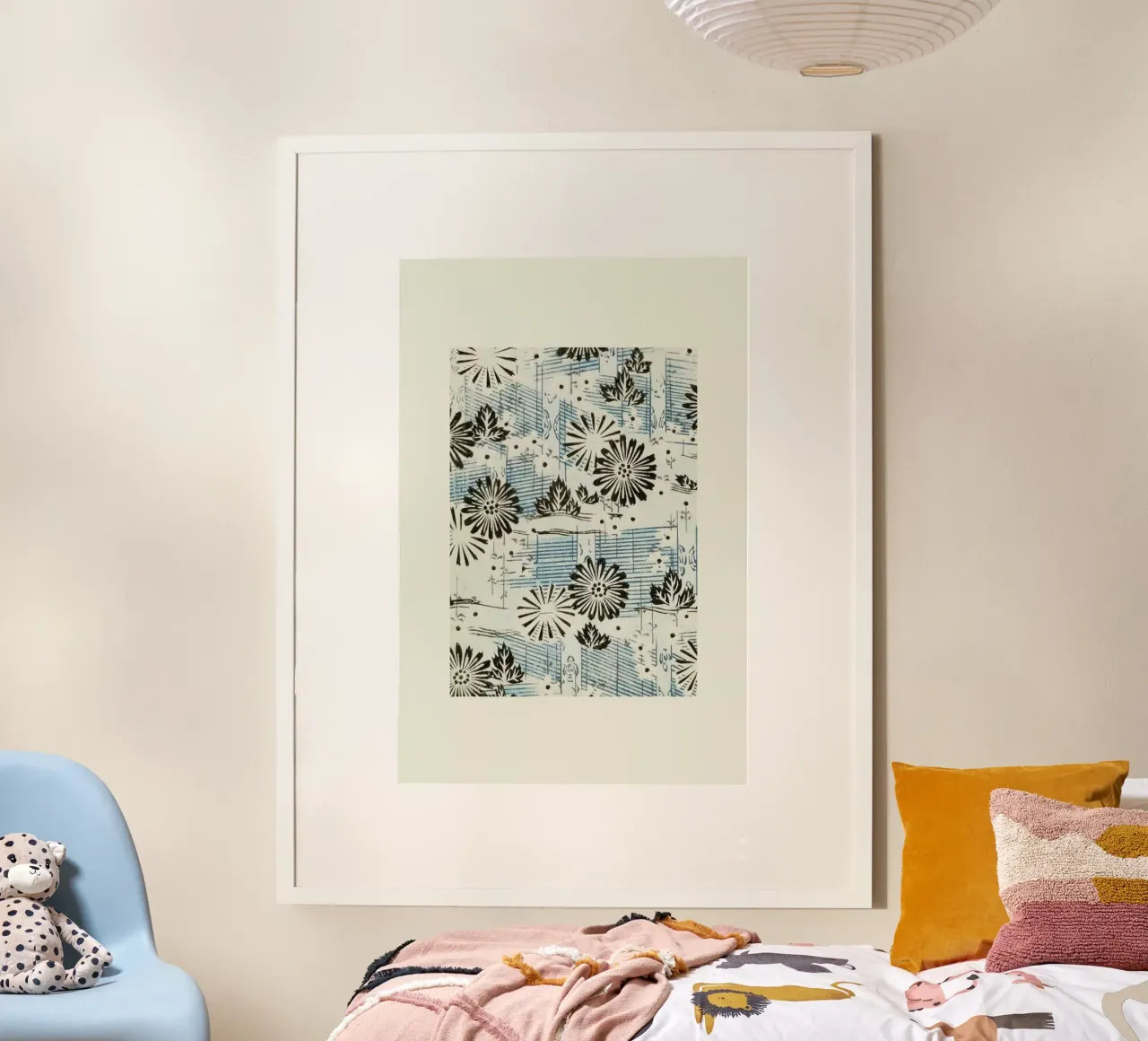 Shin-Bijutsukai - Blue Note poster con telaio in alluminio da Vintage by JUNIQE