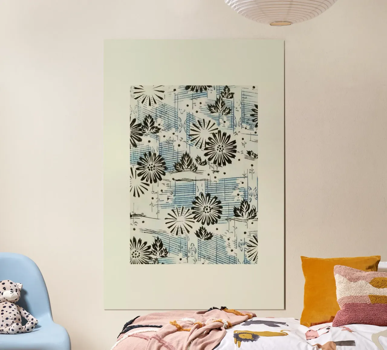 Shin-Bijutsukai - Blue Note poster con telaio in alluminio da Vintage by JUNIQE