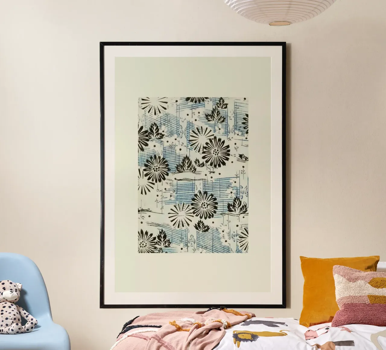 Shin-Bijutsukai - Blue Note poster con telaio in alluminio da Vintage by JUNIQE