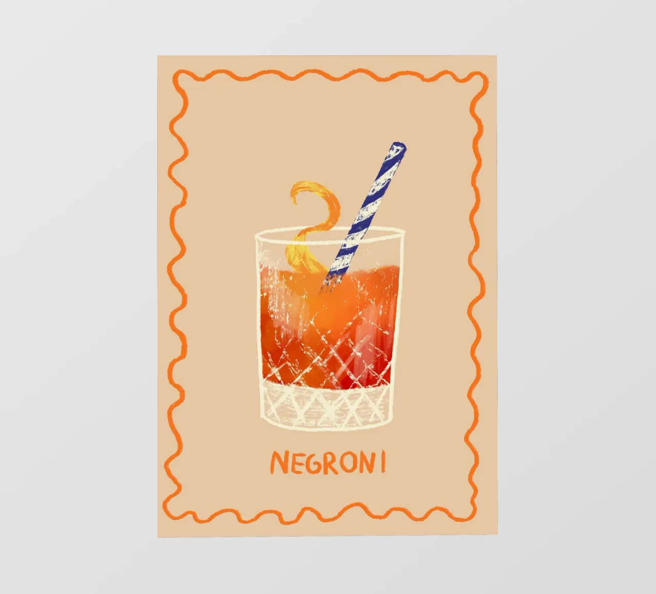 Negroni pellicola backlit da Studio Dolci