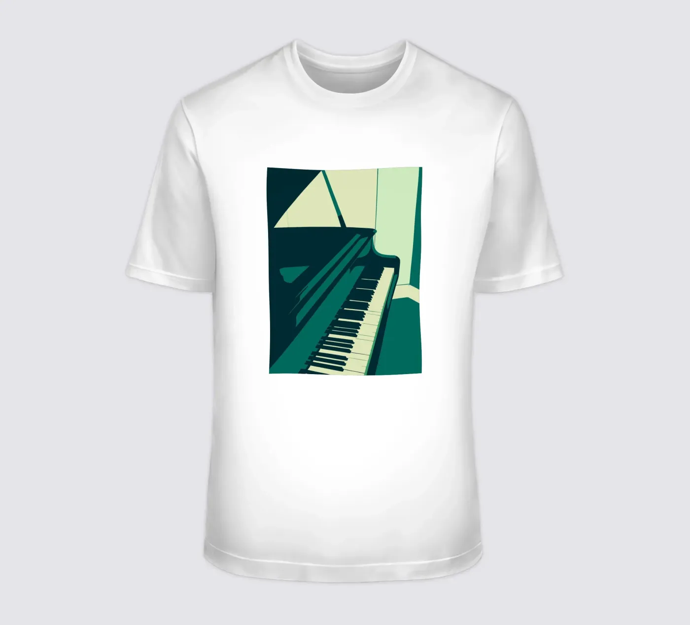 Piano t-shirt da MUSIC EDITION