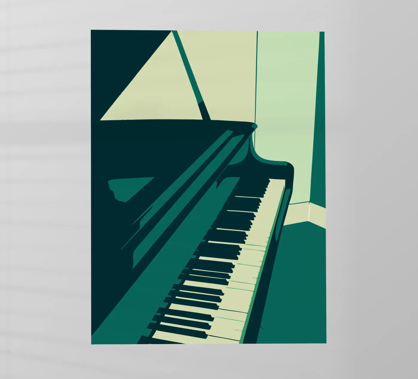 Piano pellicola backlit da MUSIC EDITION