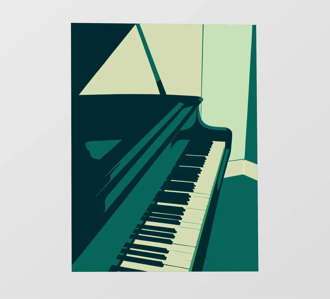 Piano pellicola backlit da MUSIC EDITION