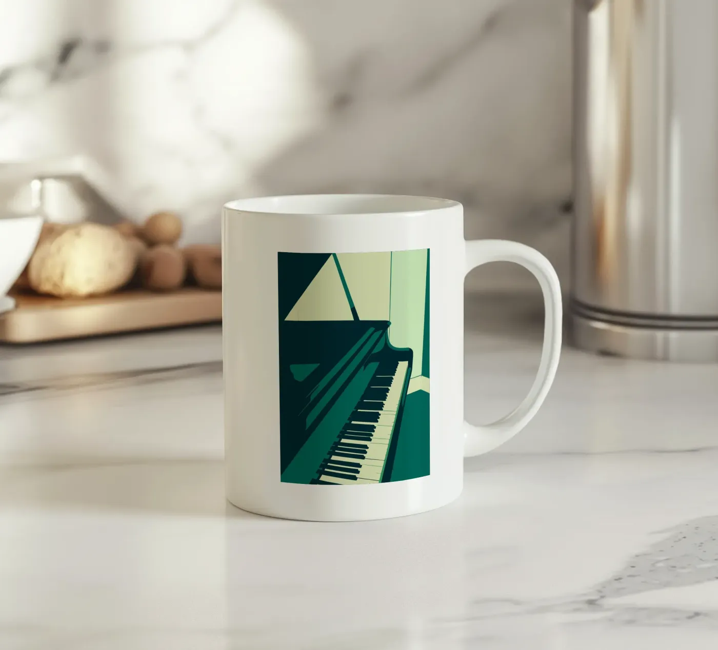 Plan tazza in ceramica da MUSIC EDITION