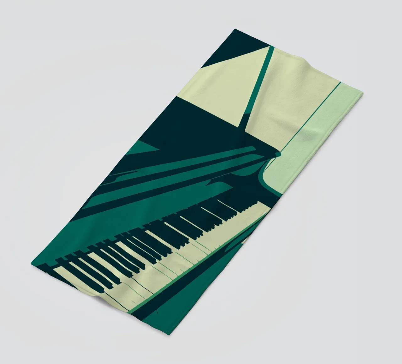 Plan strandhanddoek van MUSIC EDITION