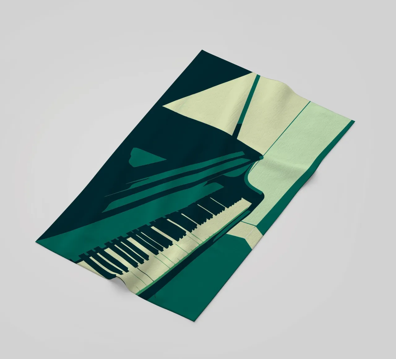 Plan strandhanddoek van MUSIC EDITION