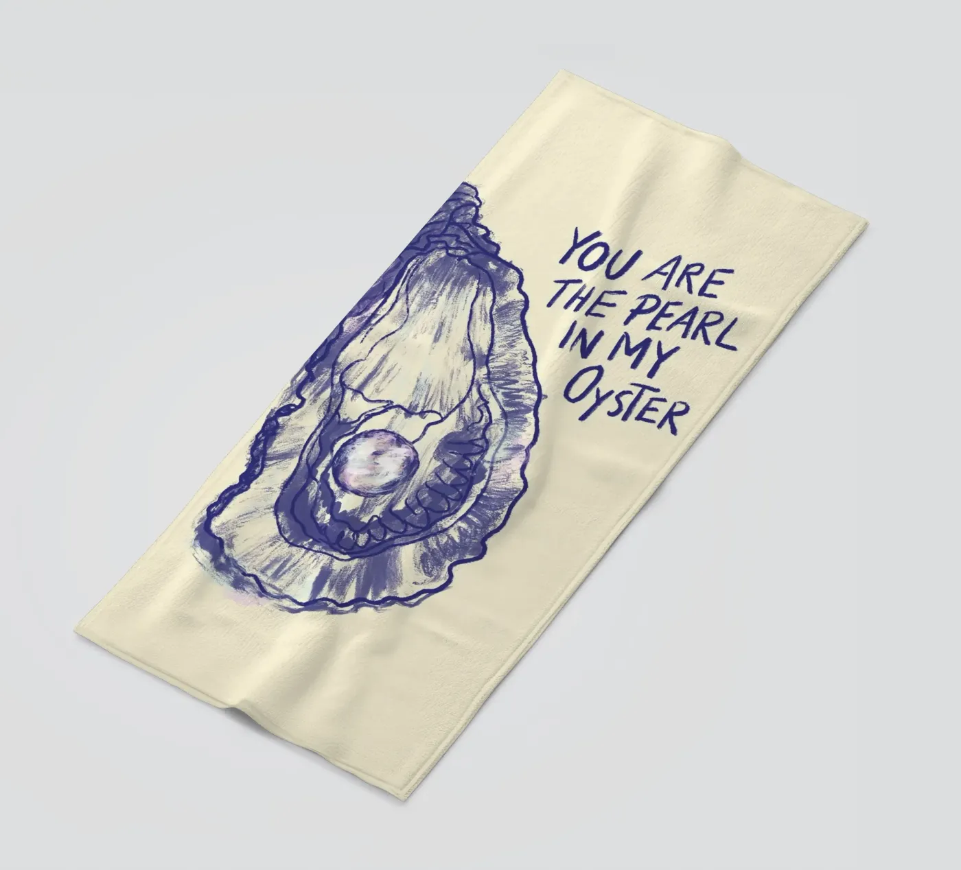 Oyster telo mare da Studio Dolci
