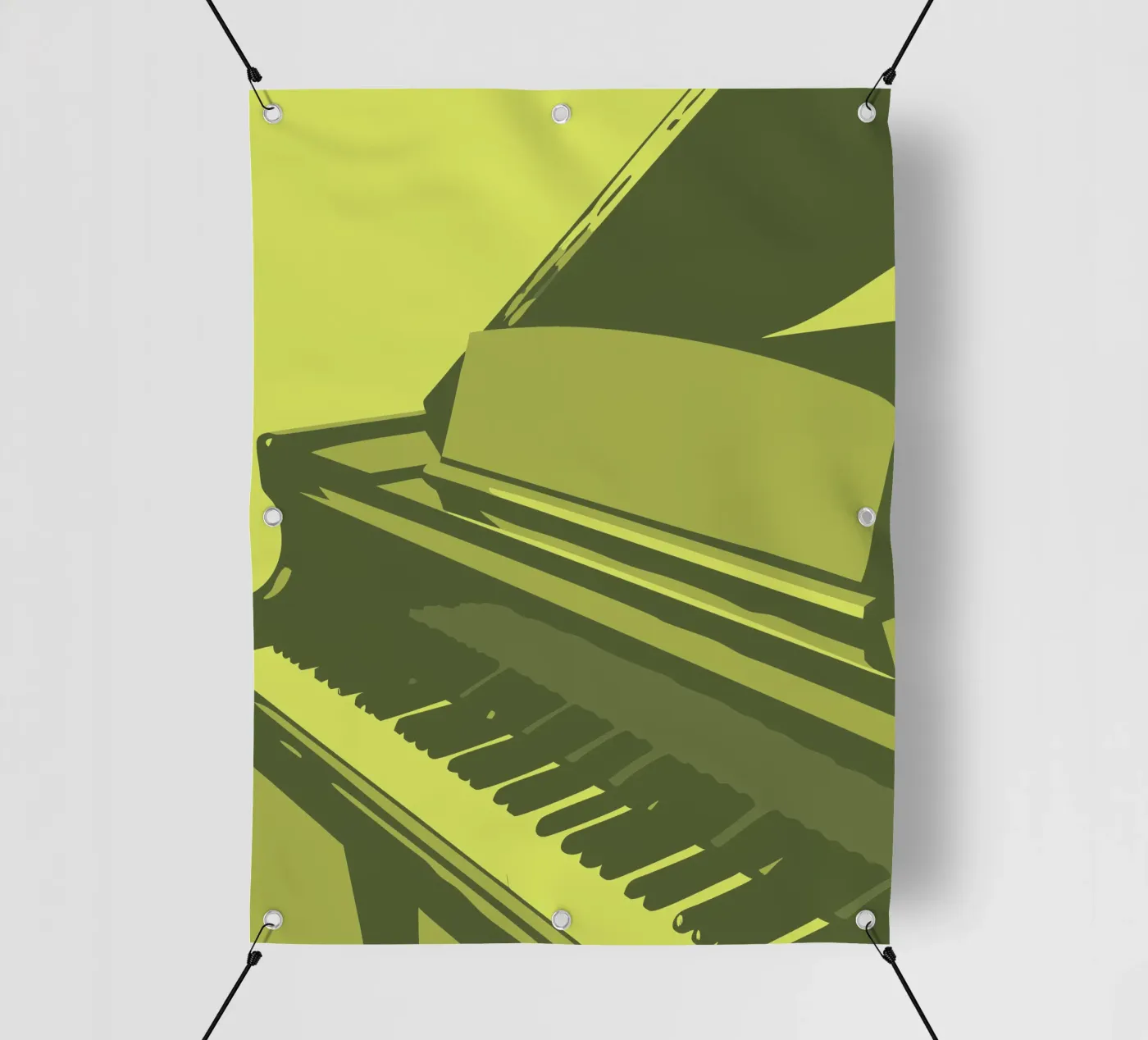 Piano telo in pvc da MUSIC EDITION
