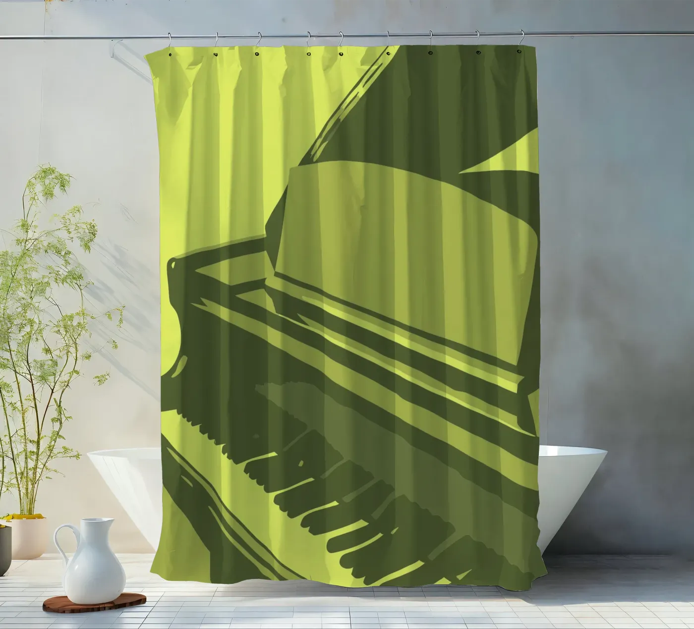 Plan Duschvorhang von MUSIC EDITION