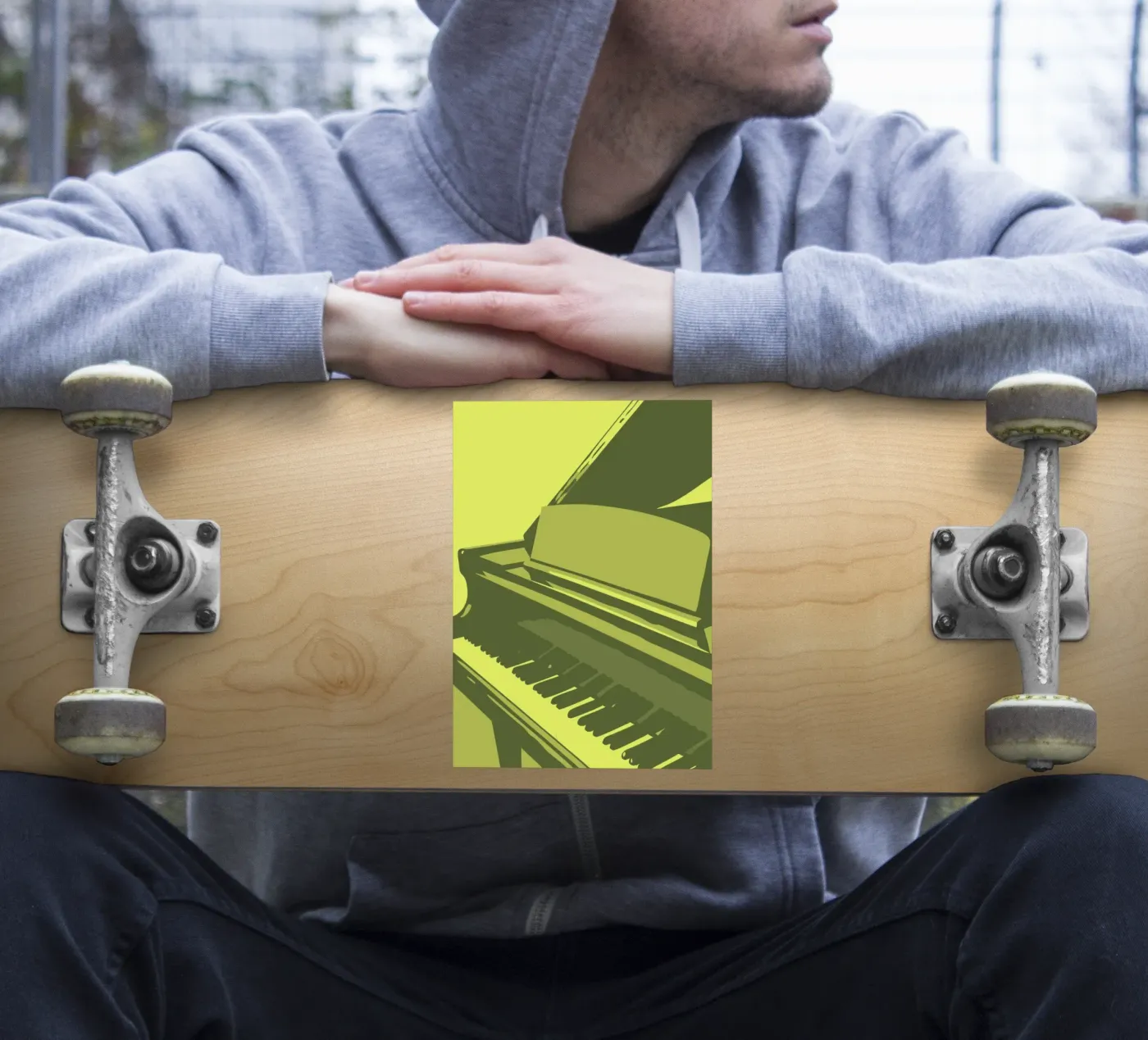 Plan sticker van MUSIC EDITION