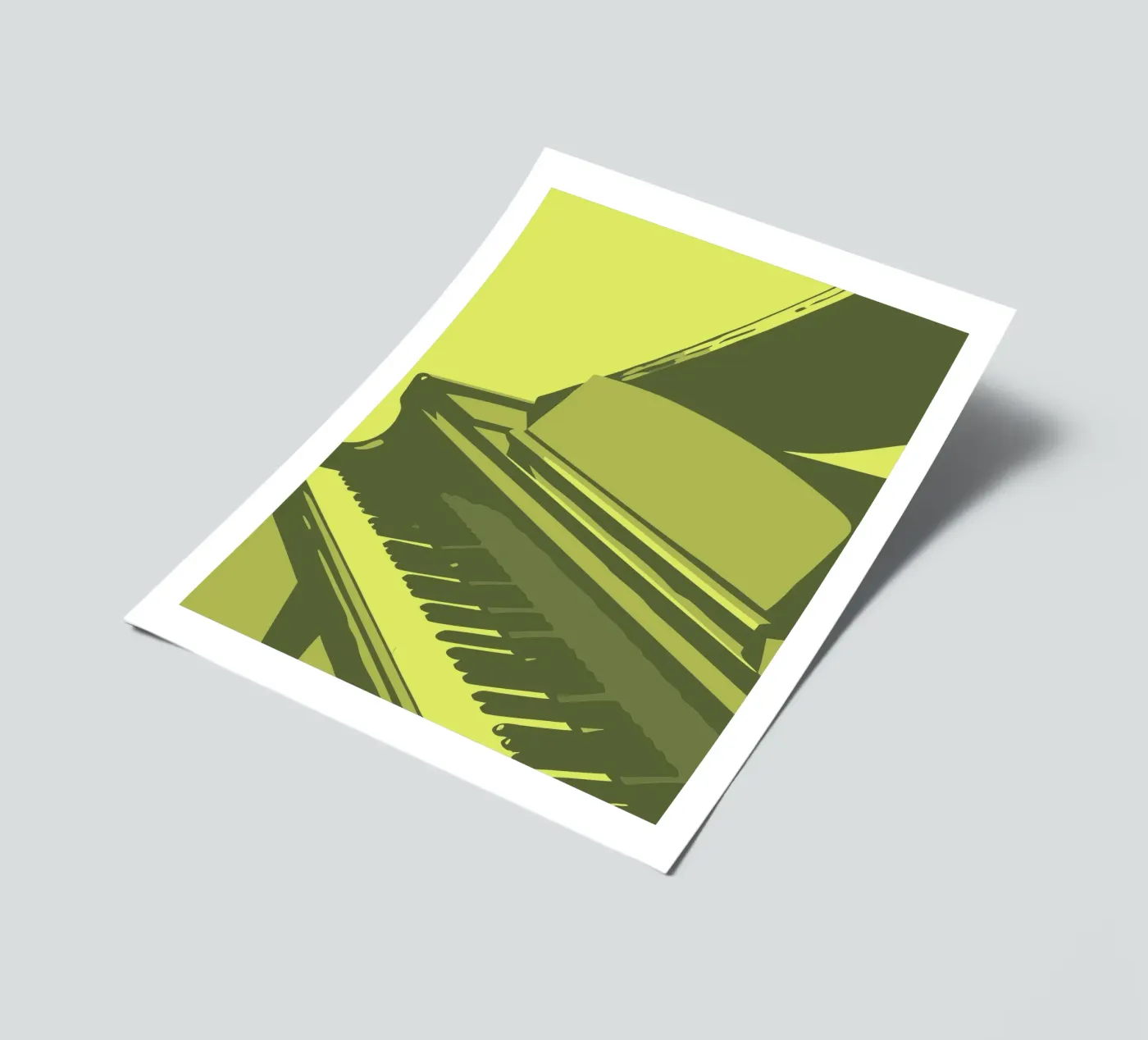 Plan planche autocollant de MUSIC EDITION