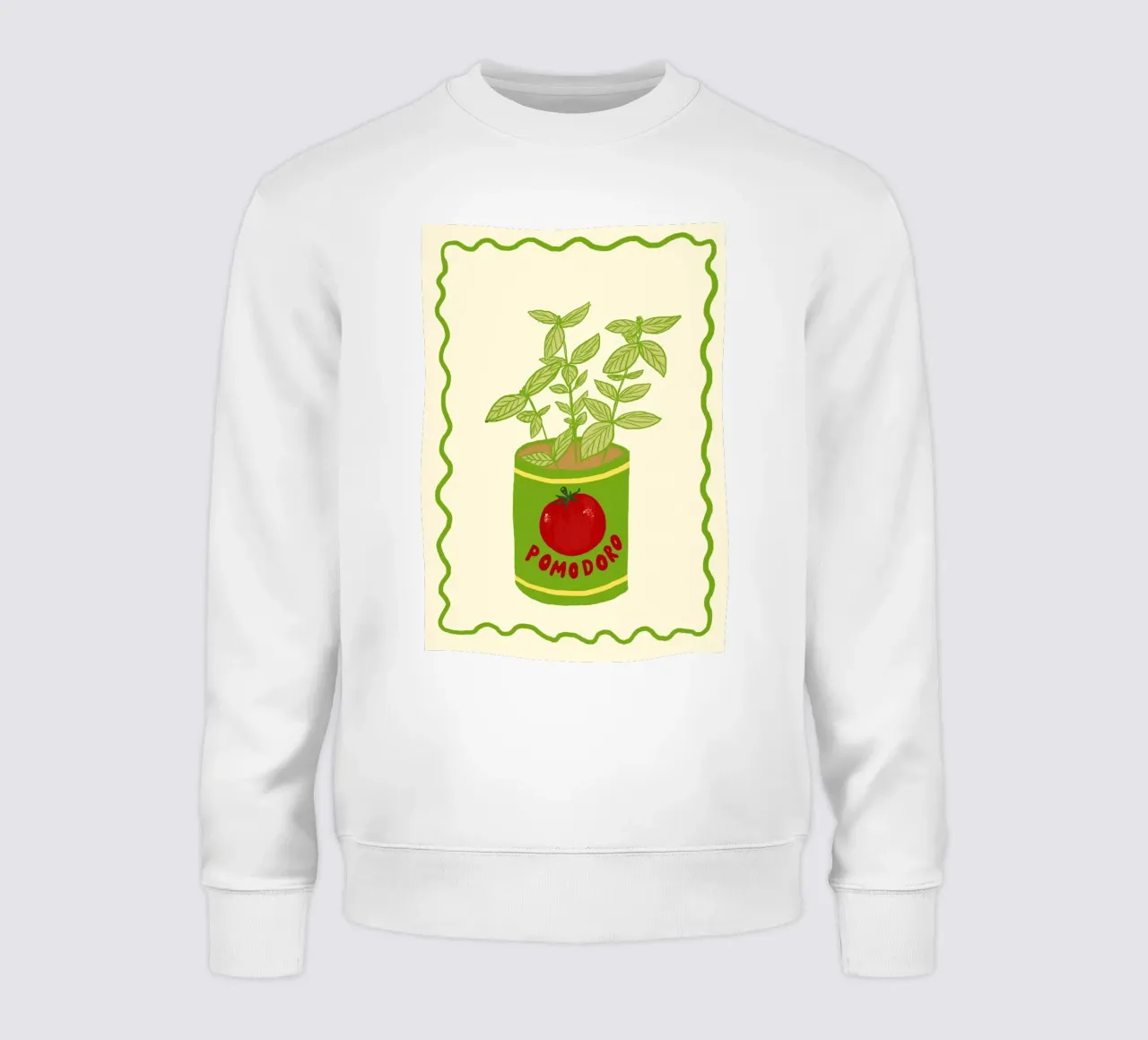 Pomodoro & Basilico felpa da Studio Dolci