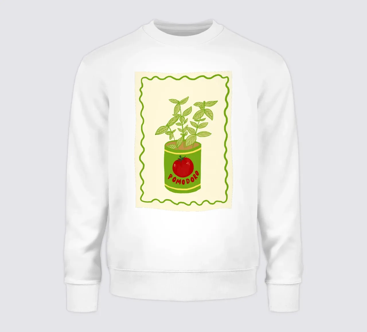 Pomodoro & Basilico sweatshirt van Studio Dolci