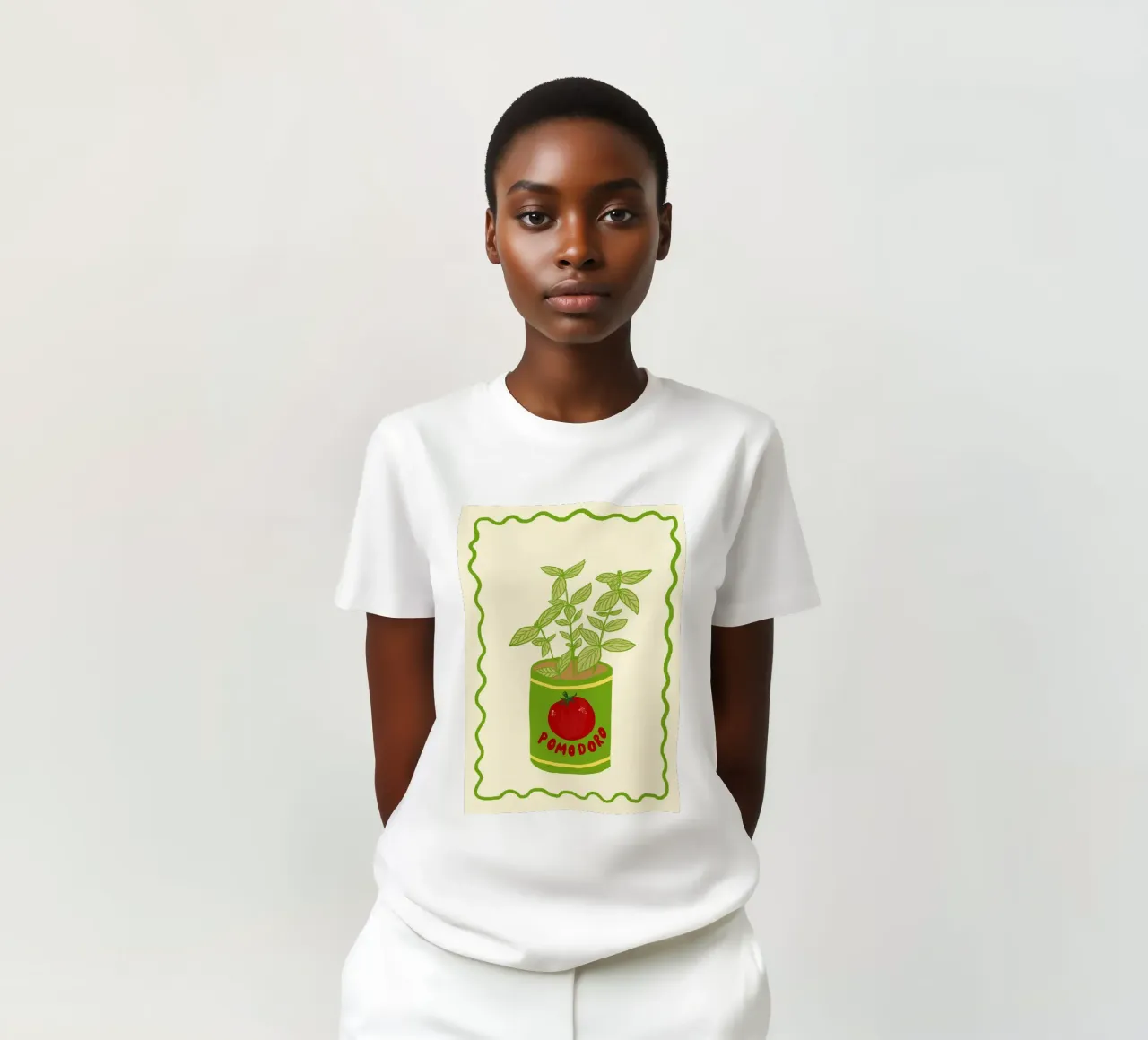 Pomodoro & Basilico T-Shirt von Studio Dolci