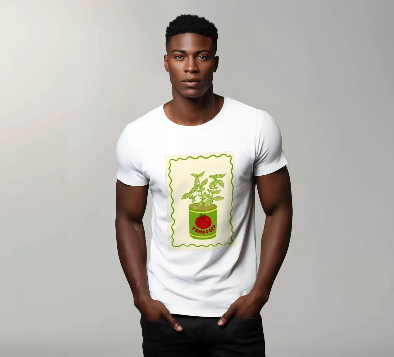 Pomodoro & Basilico T-Shirt von Studio Dolci