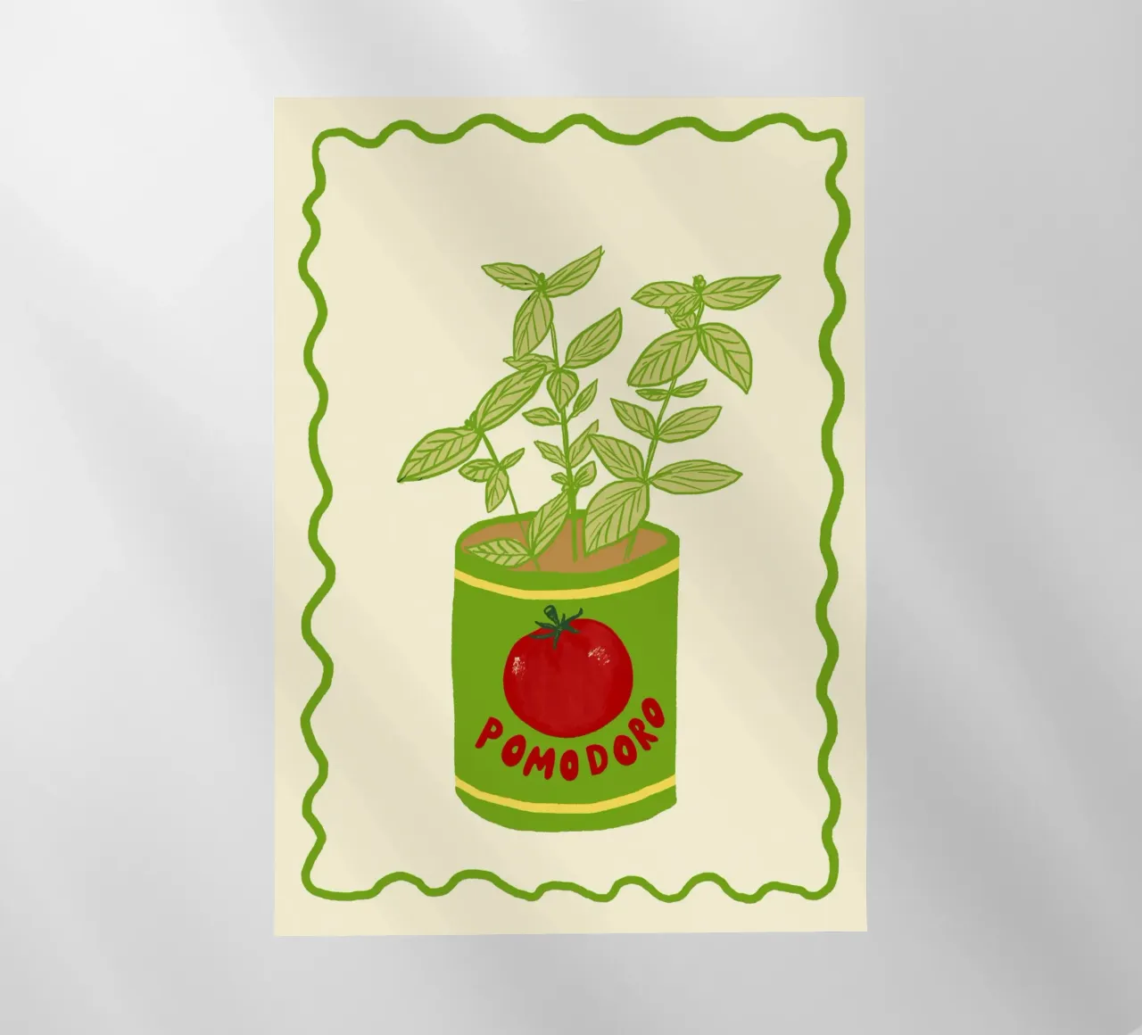 Pomodoro & Basilico pellicola backlit da Studio Dolci