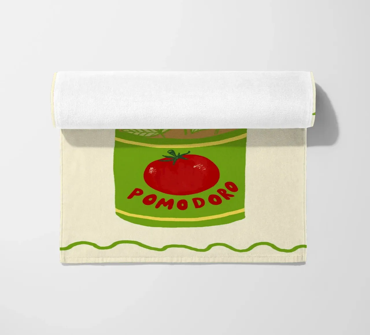 Pomodoro & Basilico telo mare da Studio Dolci