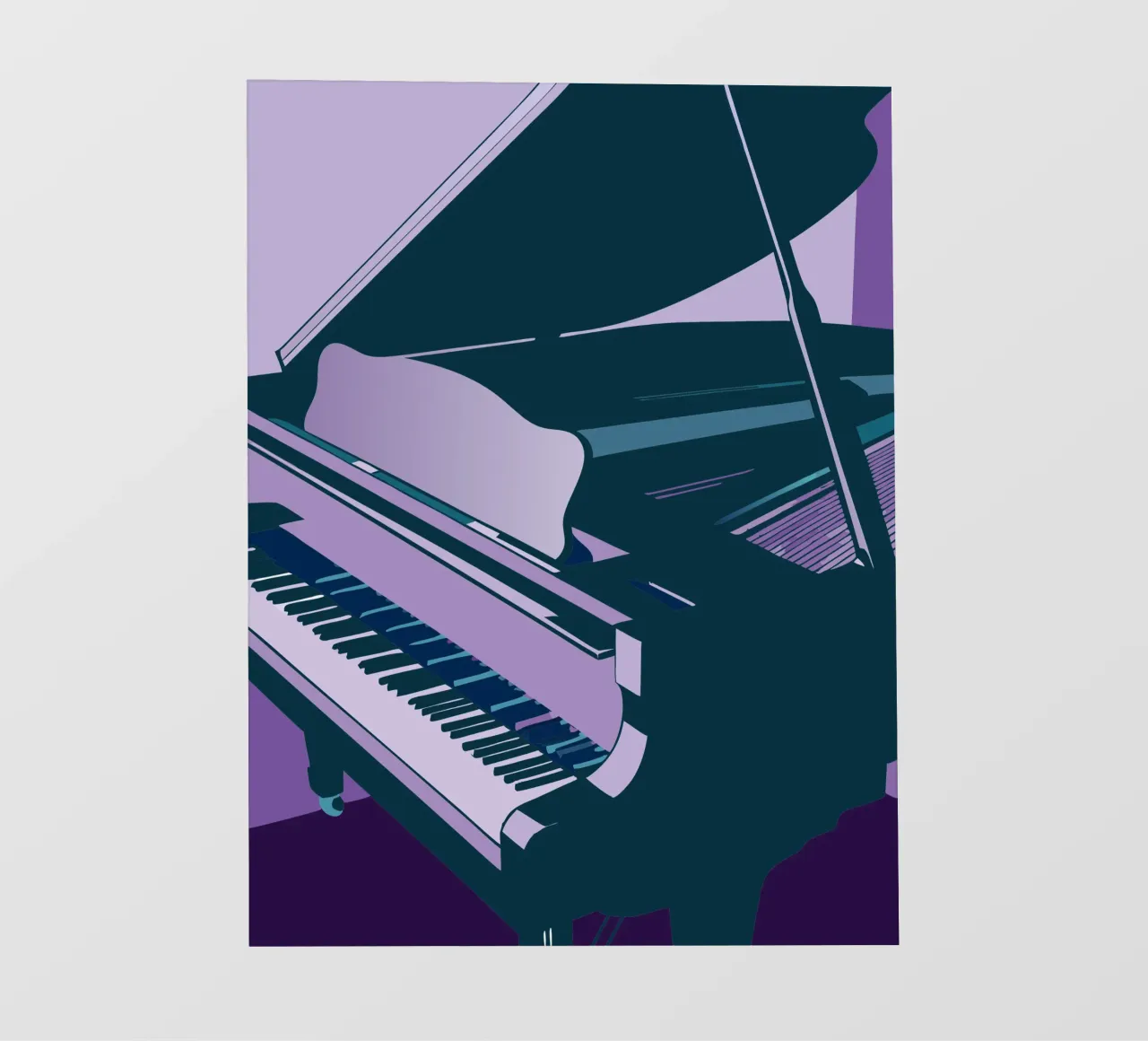 Piano pellicola backlit da MUSIC EDITION