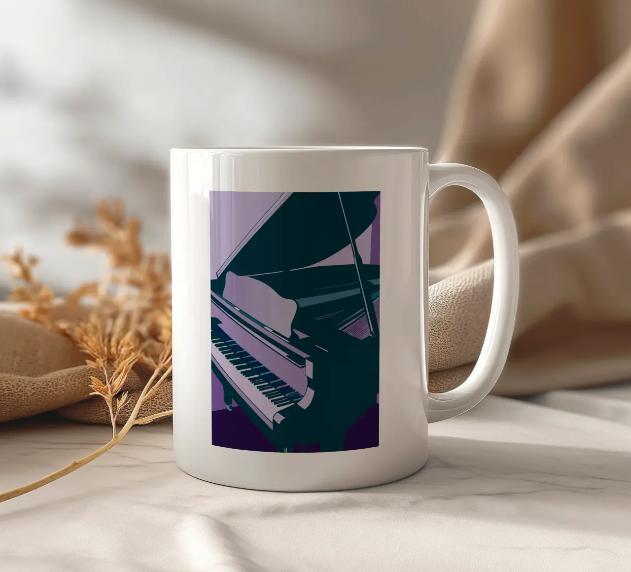 Plan ceramic mug by MUSIC EDITION