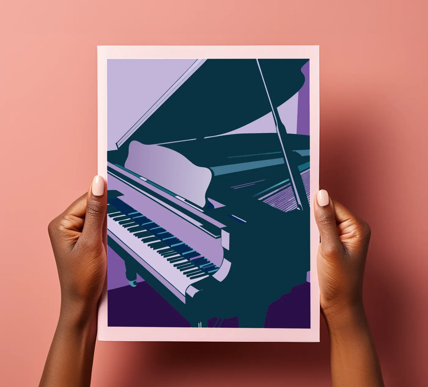 Piano foglio adesivo da MUSIC EDITION