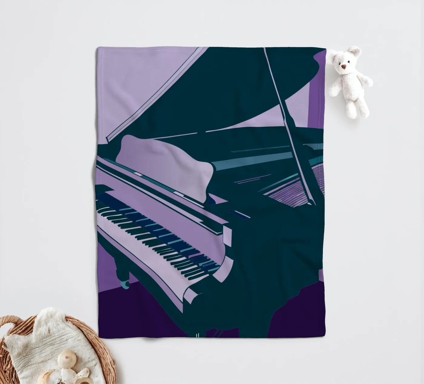 Plan Fleecedecke von MUSIC EDITION
