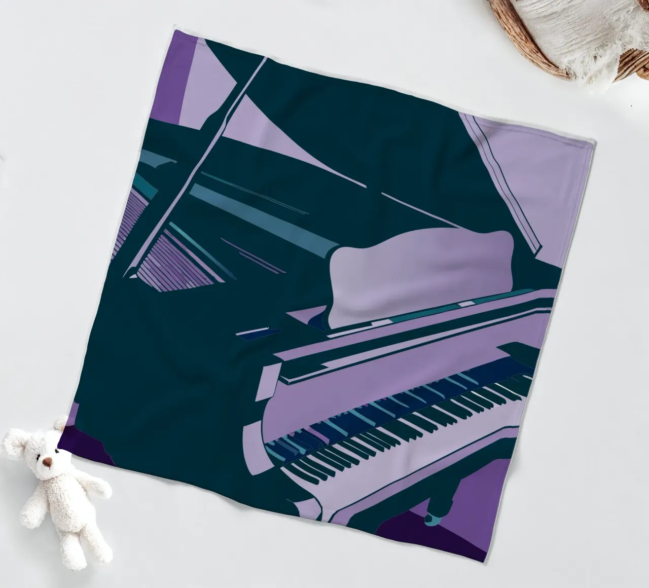 Plan fleecedeken van MUSIC EDITION