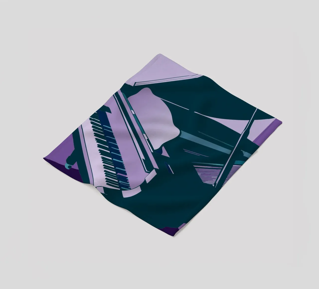 Plan fleecedeken van MUSIC EDITION