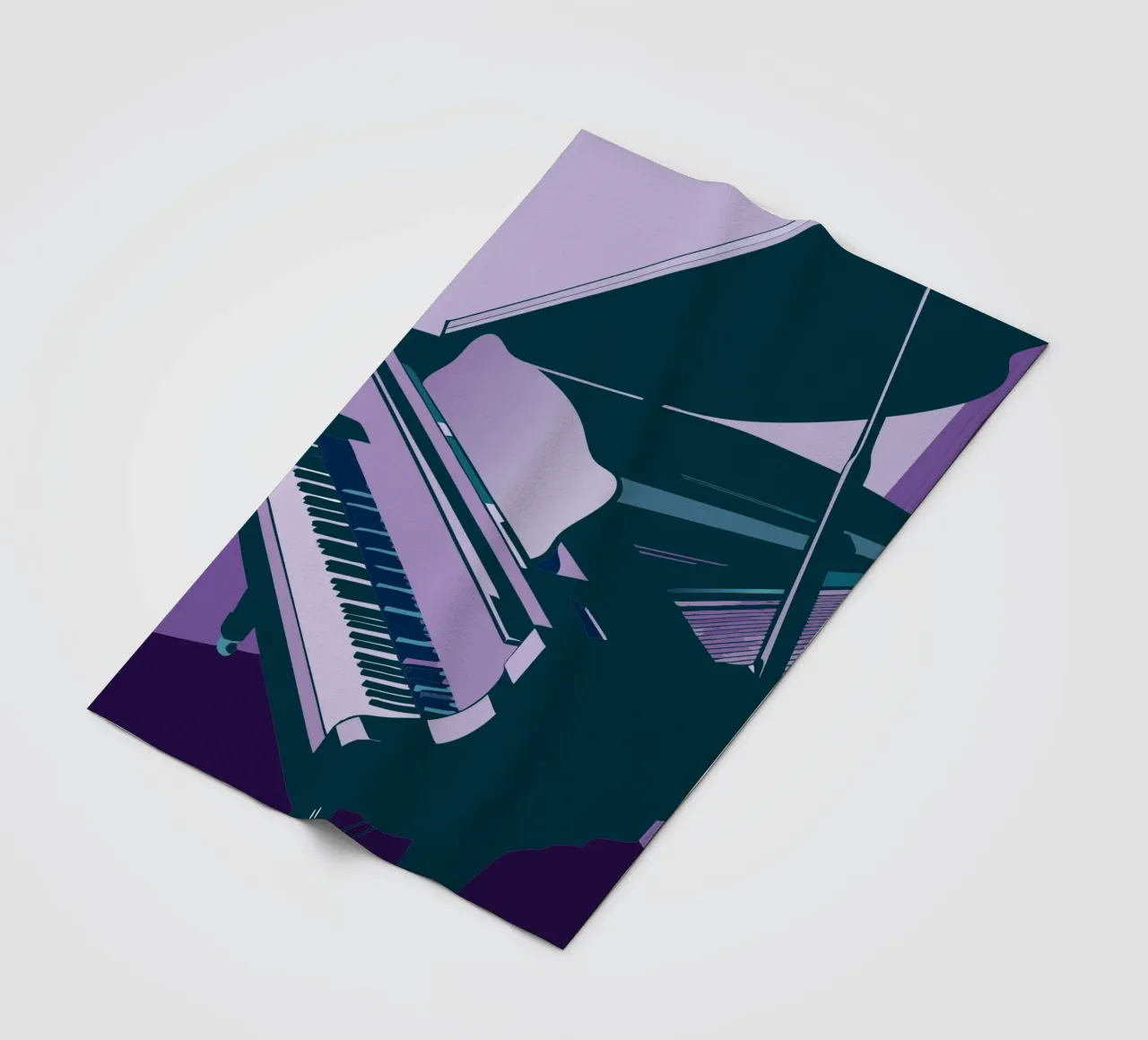 Plan fleecedeken van MUSIC EDITION