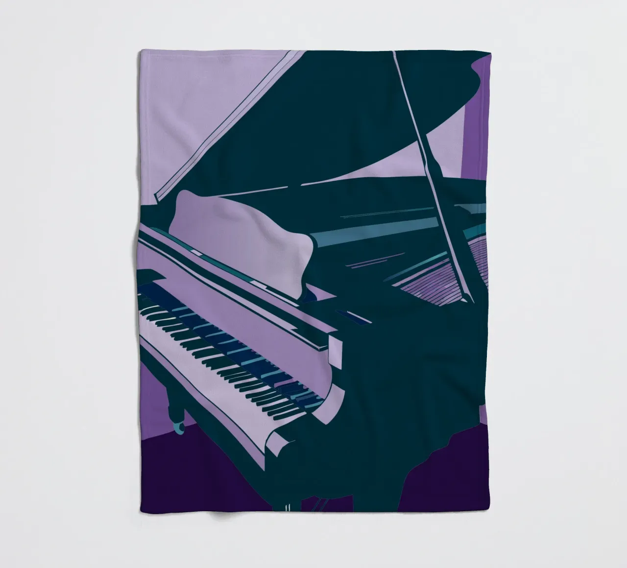 Plan fleecedeken van MUSIC EDITION