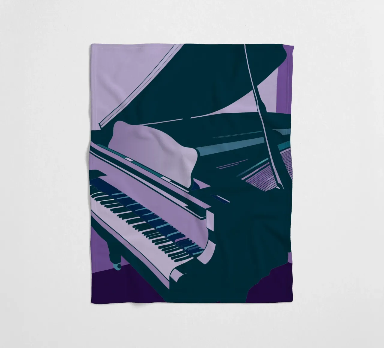 Plan fleecedeken van MUSIC EDITION