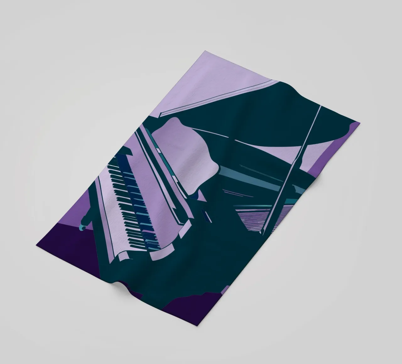 Plan beach towel by MUSIC EDITION