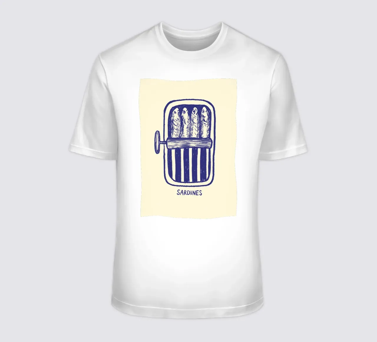 Sardines t-shirt van Studio Dolci