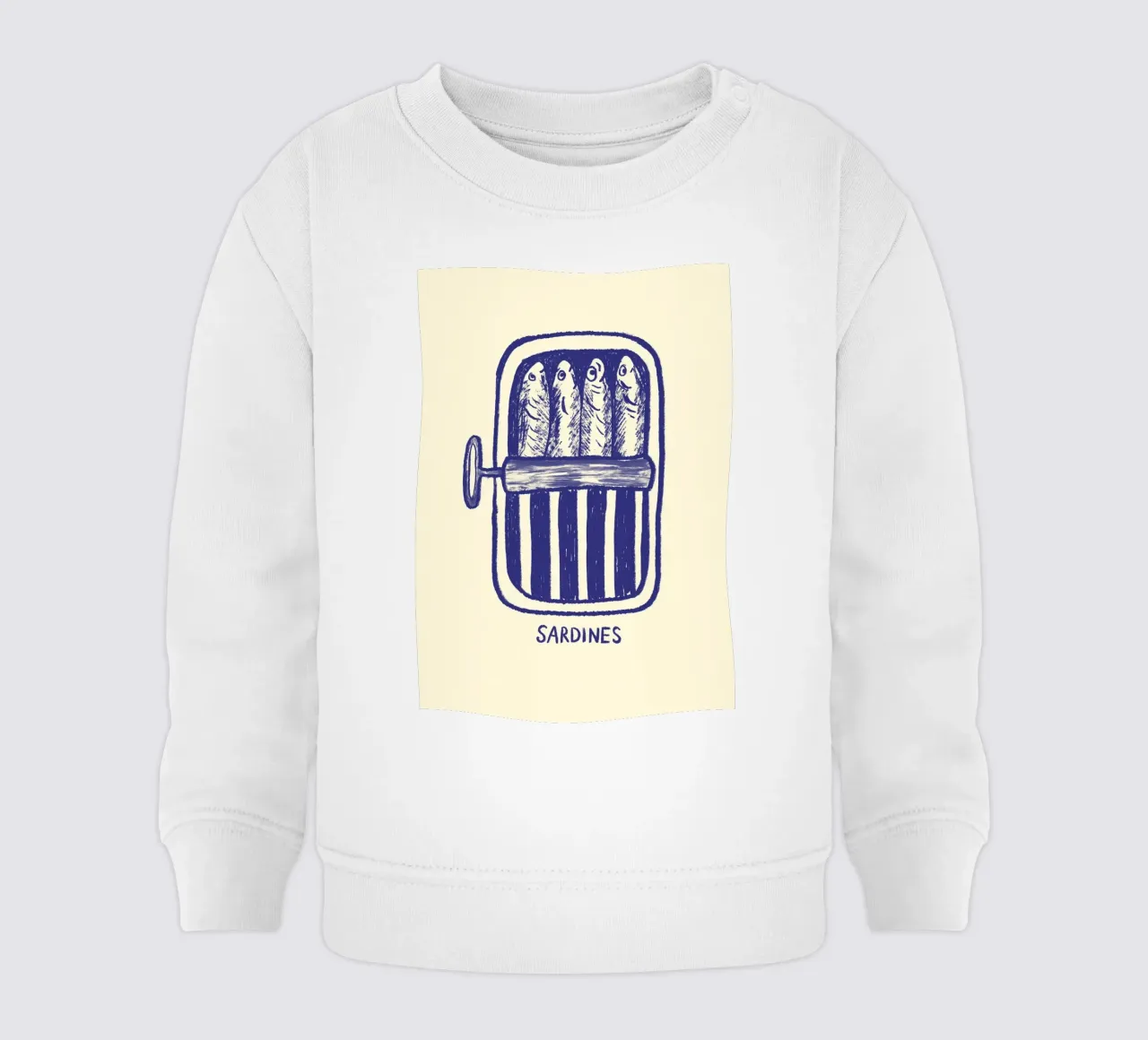 Sardines felpa neonato da Studio Dolci