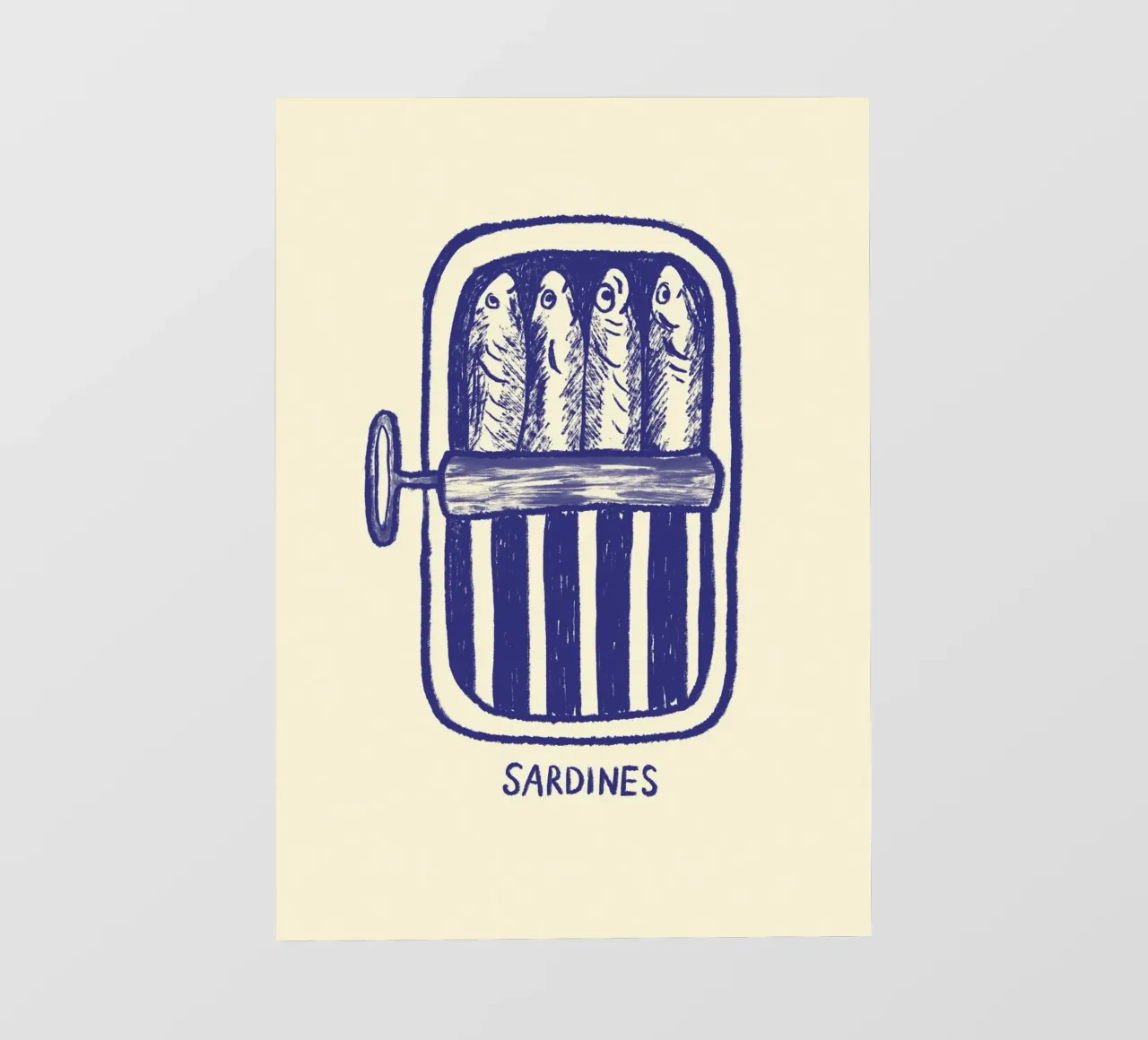 Sardines telo in pvc da Studio Dolci