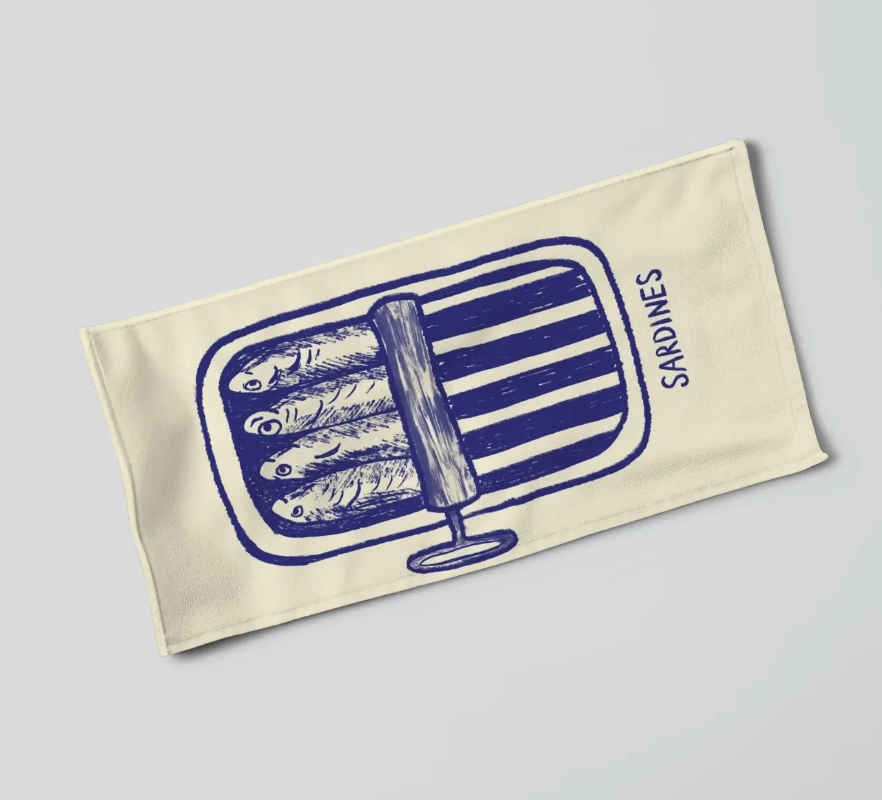 Sardines Handtuch von Studio Dolci