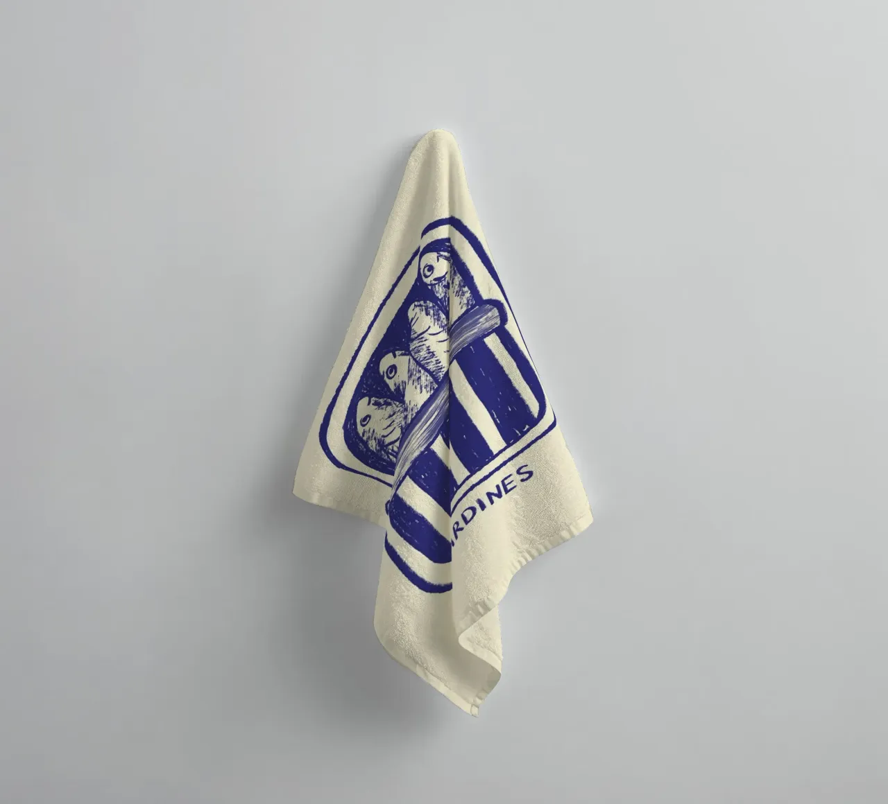 Sardines Handtuch von Studio Dolci