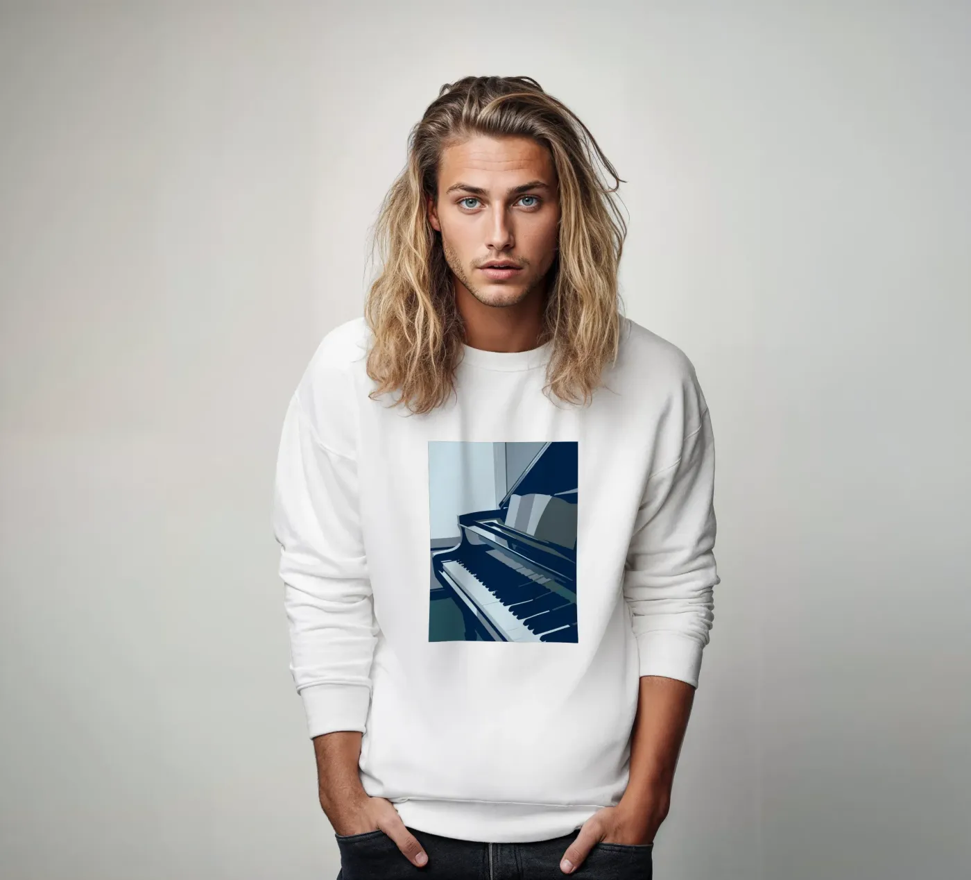 Piano felpa da MUSIC EDITION